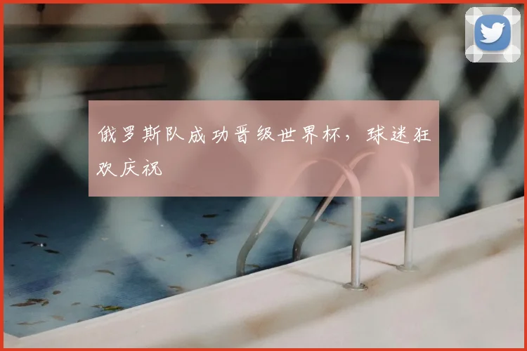 俄罗斯队成功晋级世界杯,球迷狂欢庆祝